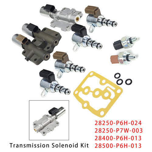 1998-2007 Honda Accord Odyssey Pilot TL CL MDX Transmission Solenoid Kit 28250-P6H-024 Generic