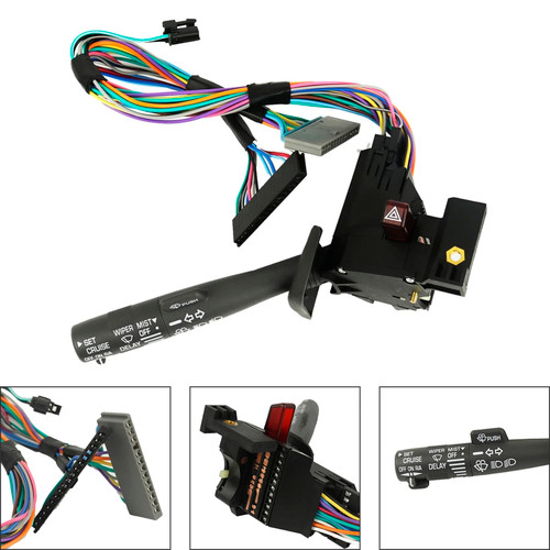 1995-2000 Chevy GMC Truck Cruise Control Windshield Wiper Turn Signal Lever Switch Generic