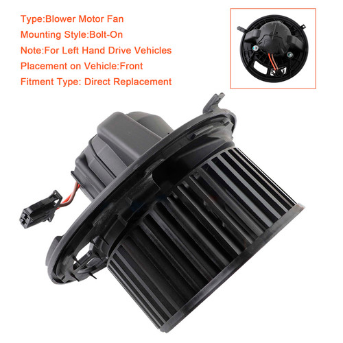 HVAC Blower Motor Fan Front 64119227670 For BMW E81 E87 E90 E84