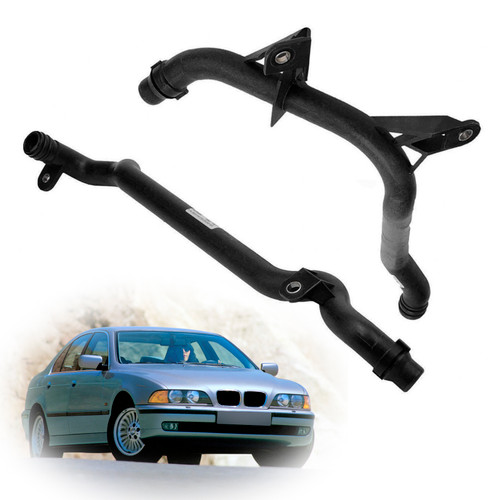 1994-2009 BMW E46 E83 X3 E53 X5 2*Water Engine Heater Inlet Coolant Pipe 11537502000 Generic