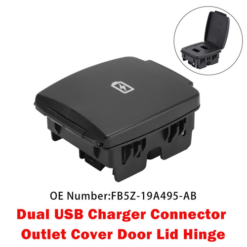 2016-2021 Ford F-Super Duty Dual USB Charger Connector Outlet Cover Door Lid Hinge FB5Z-19A495-AB Generic