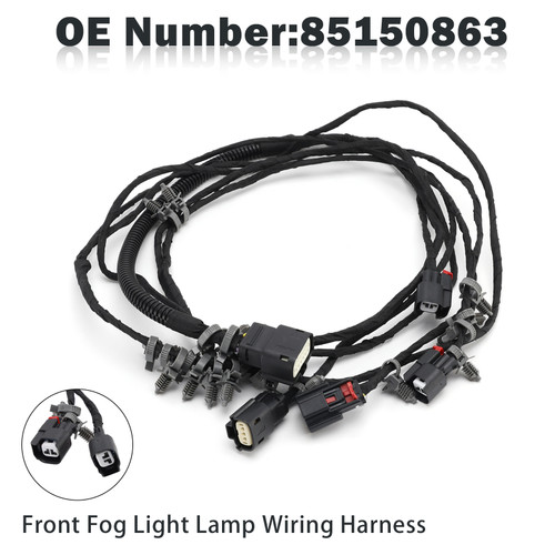 2019-2020 Chevy Camaro Front Fog Light Lamp Wiring Harness 85150863 Generic
