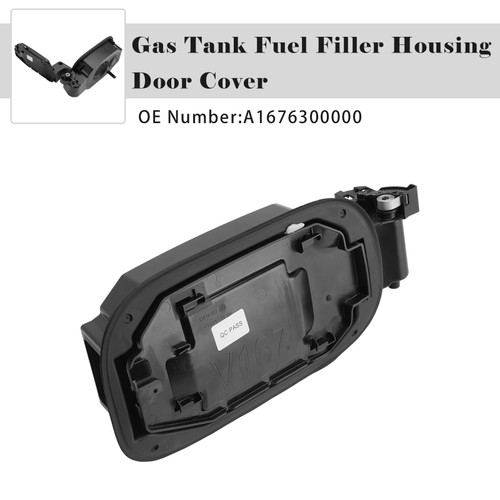 2019-2025 Mercedes GLE W167 Gas Tank Fuel Filler Housing Door Cover A1676300000 Generic