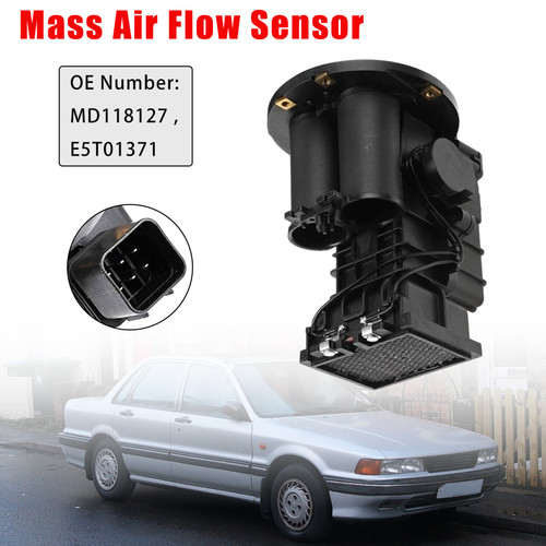1988-1991 Mitsubishi Galant Montero Sigma Mass Air Flow Sensor MD118127 E5T01371 Generic