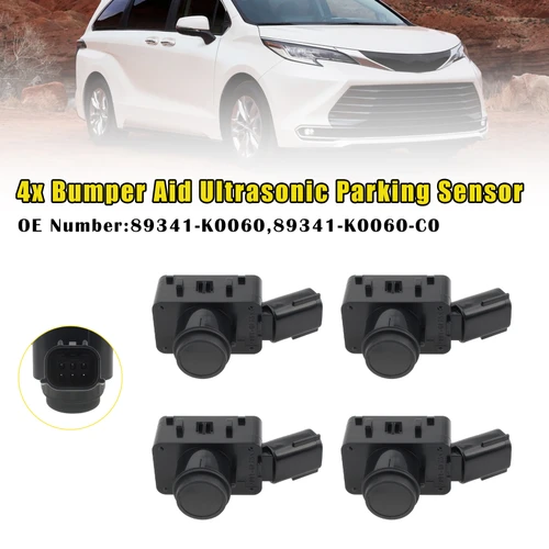 2020-2021 Toyota Camry Sienna Venza 4*Bumper Aid Ultrasonic Parking Sensor 89341-K0060 Generic