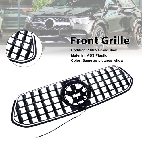 2019-2023 Mercedes Benz GLE-Class V167 C167 Front Bumper Grille Generic