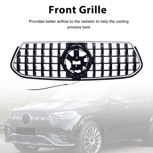 2019-2023 Mercedes Benz GLE-Class V167 C167 Front Bumper Grille Generic
