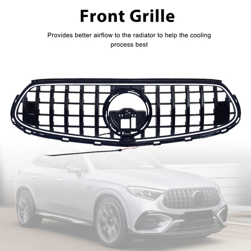 2022-2025 Mercedes Benz GLC-Class X254 C254 Front Bumper Upper Grille Generic