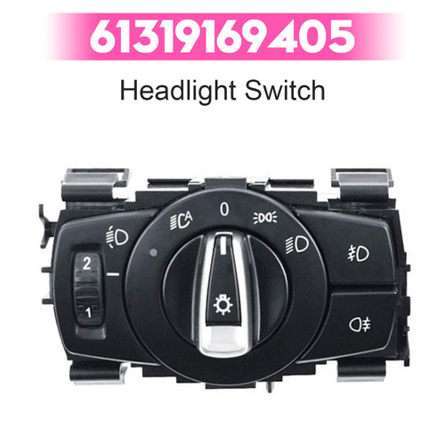 2007-2015 BMW 128i 135i 323i Headlight Switch Fog Light Control Switch 61319169405 Generic