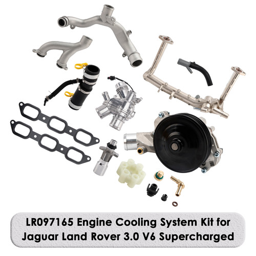 Jaguar Land Rover 3.0 V6 Supercharged Engine Cooling System Kit LR097165 Generic