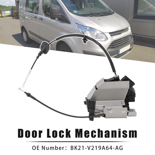 2012-2015 Tourneo Custom V362 Front Right Door Lock Mechanism BK21-V219A64-AG Generic