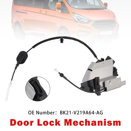 2012-2015 Transit Custom V362 Front Right Door Lock Mechanism BK21-V219A64-AG Generic