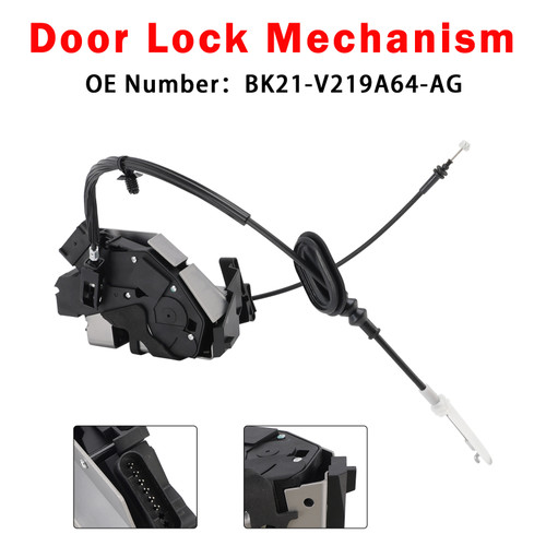 2012-2015 Transit Custom V362 Front Right Door Lock Mechanism BK21-V219A64-AG Generic