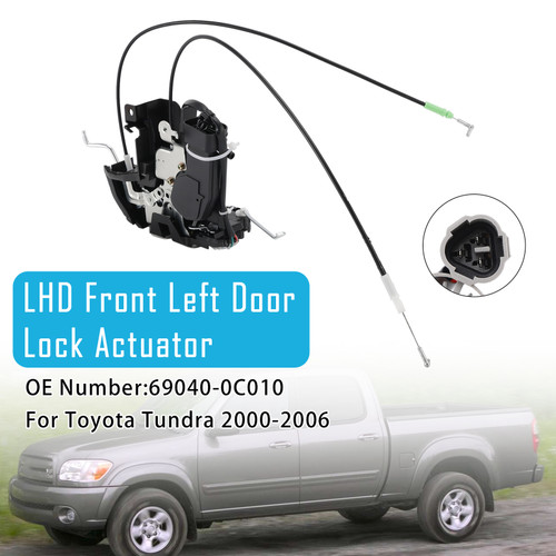 2000-2006 Toyota Tundra Front Left Driver Side Door Lock Actuator Assembly 69040-0C010 Generic