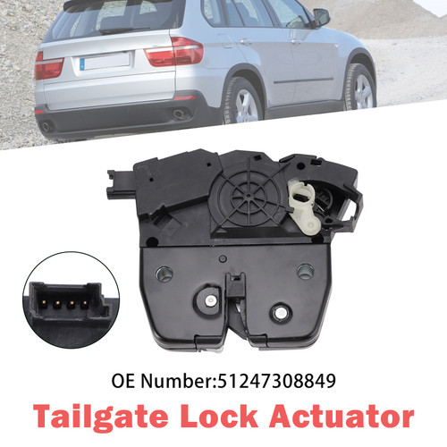 2006-2013 BMW X5 E70 xDrive 30d 30i  Tailgate Lock Actuator 51247308849 Generic