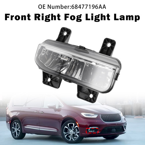 2020-2024 Ram 1500 Front Right LED Fog Light Generic