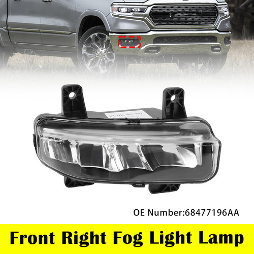 2020-2024 Ram 1500 Front Right LED Fog Light Generic