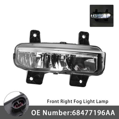 2020-2024 Ram 1500 Front Right LED Fog Light Generic