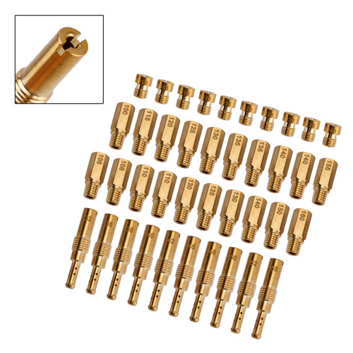 Carburetor Rebuild Repair Kit Main Jet Slow Pilot Jet fit for PE CVK