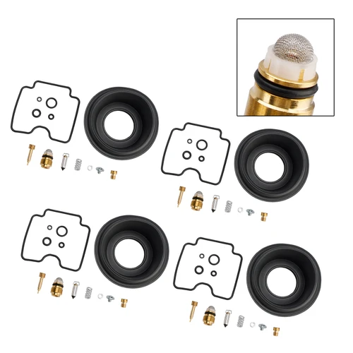 2001-2005 Yamaha FAZER FZ-1 FZS1000 4 set Carburetor Rebuild Repair Kit Generic