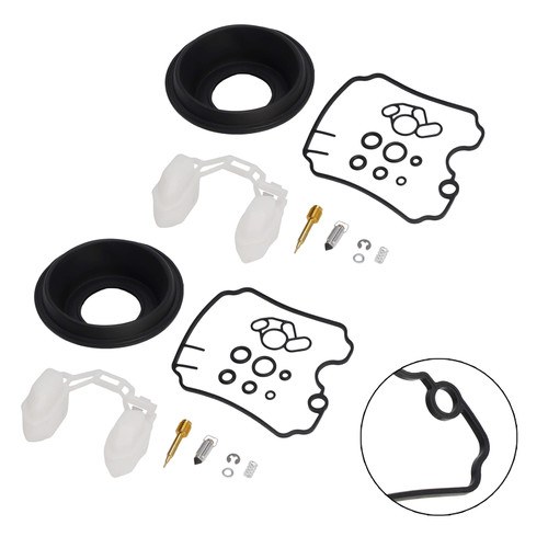 2X Carburetor Rebuild Repair Kit fit for Yamaha TDM850 1991-93 TRX850 1996-1999