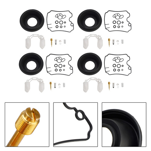 4X Carburetor Rebuild Repair Kit fit for Yamaha TDM850 1991-1993 TRX850 1996-1999