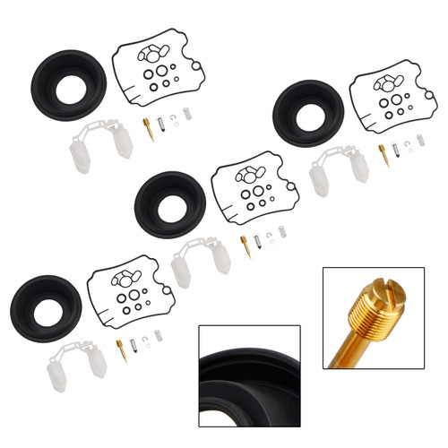 4X Carburetor Rebuild Repair Kit fit for Yamaha TDM850 1991-1993 TRX850 1996-1999