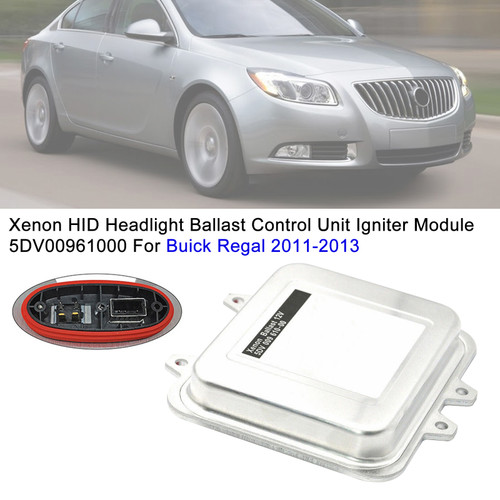 2011-2013 Buick Regal Xenon HID Headlight Ballast Control Unit Igniter Module 5DV00961000 Generic