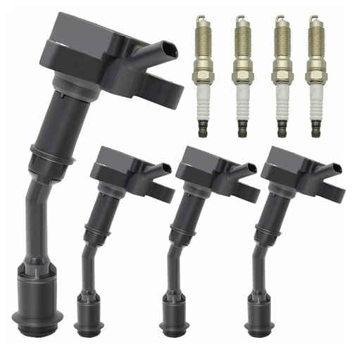 2014-2020 Ford Fusion Escape 1.5L 4X Ignition Coil + 4X Spark Plug UF735 Generic