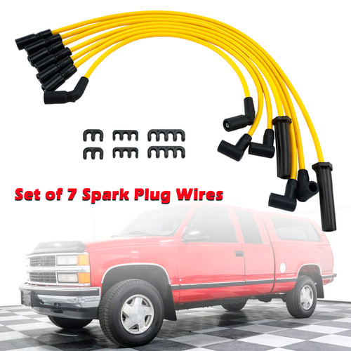 Set of 7 Spark Plug Wires for 1996-2001 OLDSMOBILE BRAVADA 4.3L Generic
