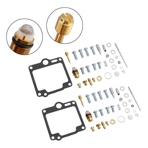 1989-1997 Yamaha XV750 Virago 750 2 set Carburetor Rebuild Repair Kit Generic