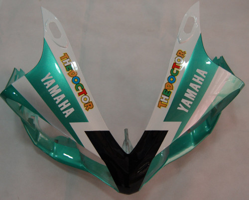 Fairings Yamaha YZF-R1 Green Emerald White FIAT Racing (2007-2008)