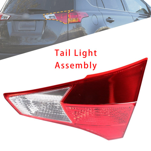 2013-2015 Toyota RAV4 Right Rear Inner Halogen Tail Light Assembly 815800R010 TO2803126 Generic
