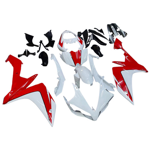 2007-2008 Yamaha YZF-R1 White & Red R1 Racing Amotopart Fairings Customs Fairing