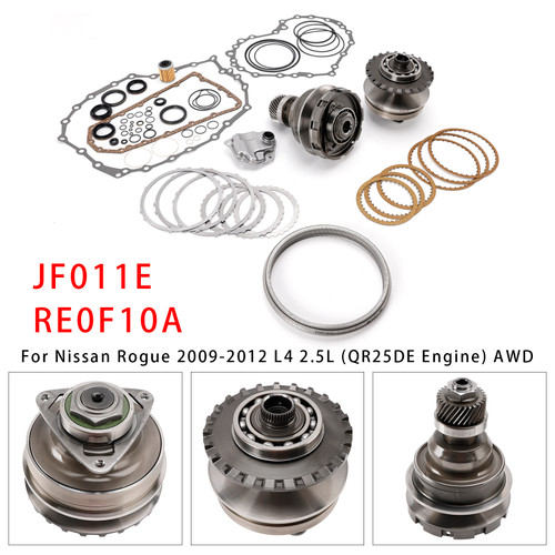 Transmission CVT Pulley 29T W/Belt+Chain ï¼?Rebuild Kit RE0F10A JF011E For NISSAN