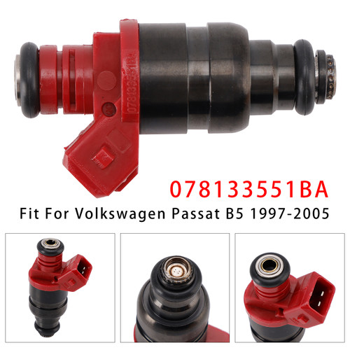 1994-2003 AUDI A8 D2 1Pcs Fuel Injector 078133551BA 852-12177 Generic