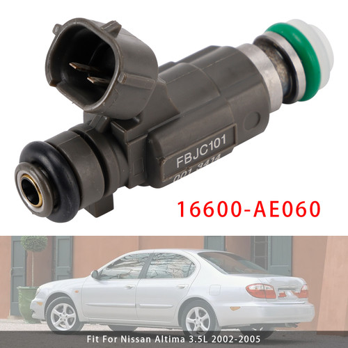 2002-2004 Infiniti I35 3,5 L V6 1Pcs Fuel Injector 16600-AE060 Generic
