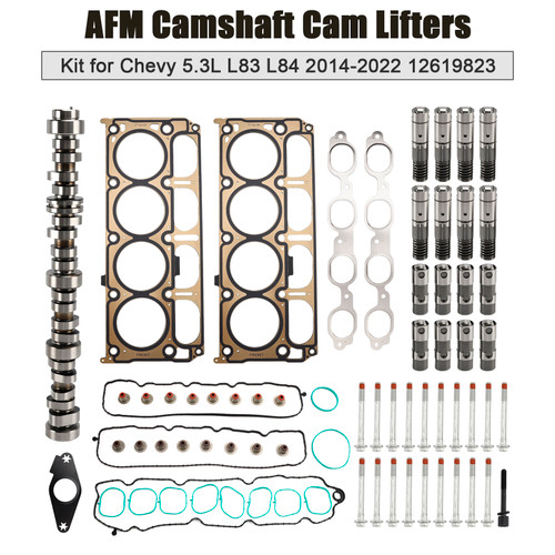 2015-2022 Chevrolet 5.3L GEN5 L83 L82 L84 L8B AFM Camshaft Cam Lifters Kit 12619823 Generic