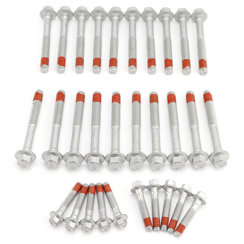 2012-2010 Chevrolet GMT L/D V8 30PCS Full Cylinder Head Bolts ES72390 Generic