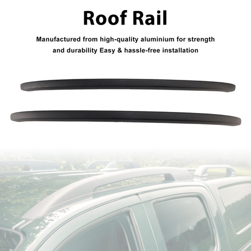 2015-2021 Nissan Navara D23 NP300 Aluminium Raised Roof Rails Rack Bar Generic