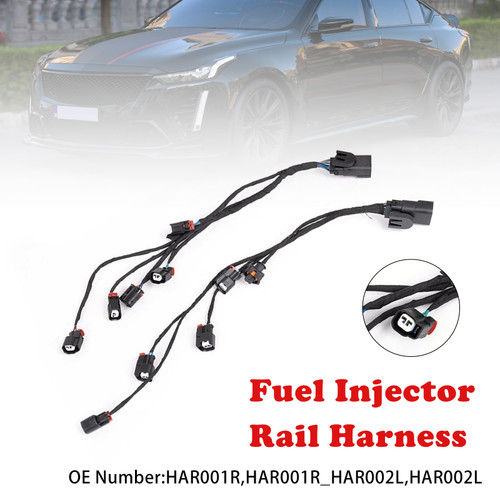 2014-2023 Cadillac Chevy GMC 5.3L 6.2L 6.6L Fuel Injector Rail Harness HAR001R_HAR002L Generic