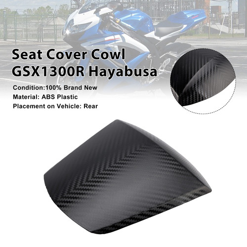 2011-2026 Suzuki GSXR600 GSXR750 K11 Rear Seat Fairing Cover Black Generic