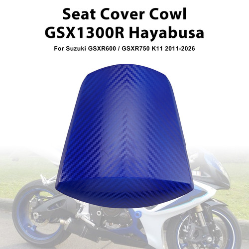 2011-2026 Suzuki GSXR600 GSXR750 K11 Rear Seat Fairing Cover Blue Generic