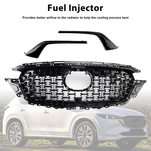 2022-2025 Mazda CX-5 Front Bumper Grille KSD5-50719 W/Molding Trim Generic