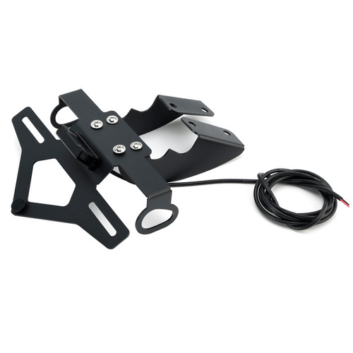 2025-2026 Yamaha MT-07 License Plate Holder Frame Bracket Black Generic
