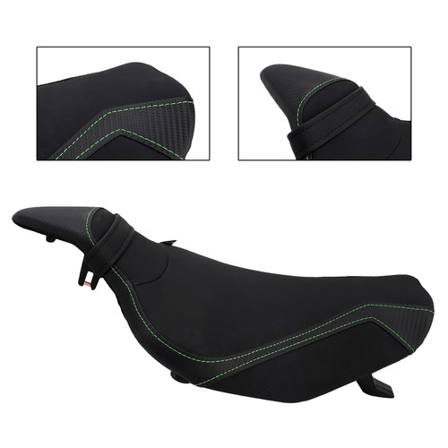 2014-2025 Kawasaki Z1000 Front Raider Seat Driver Cushion Black Generic