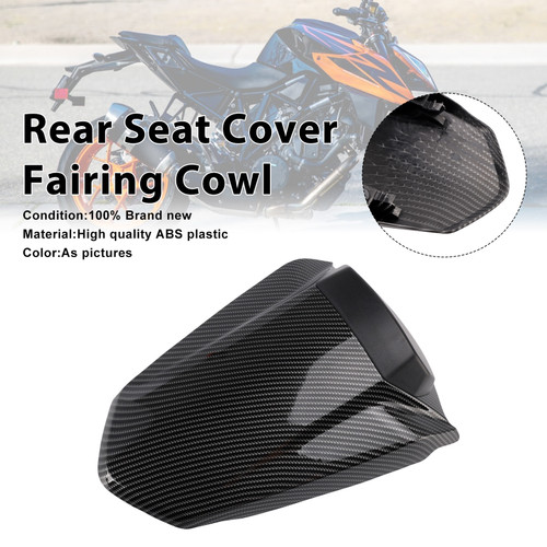 2014-2019 1290 Super Duke R Rear Seat Cover Fairing Cowl Carbon Generic