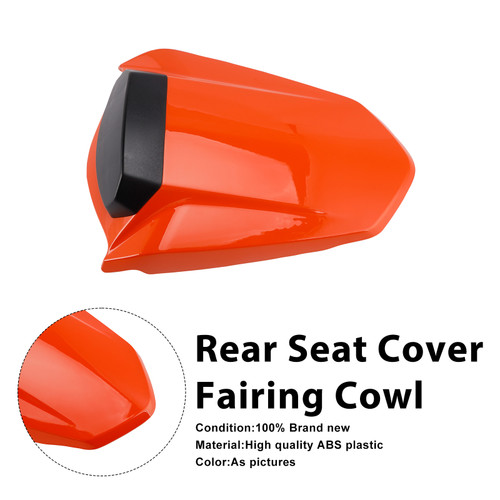 2014-2019 1290 Super Duke R Rear Seat Cover Fairing Cowl Orange Generic