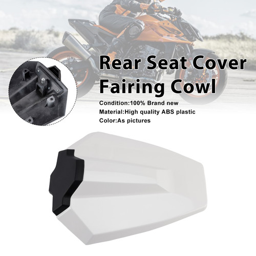2024-2025 Duke 990 Rear Pillion Seat Cover Fairing Cowl White Generic