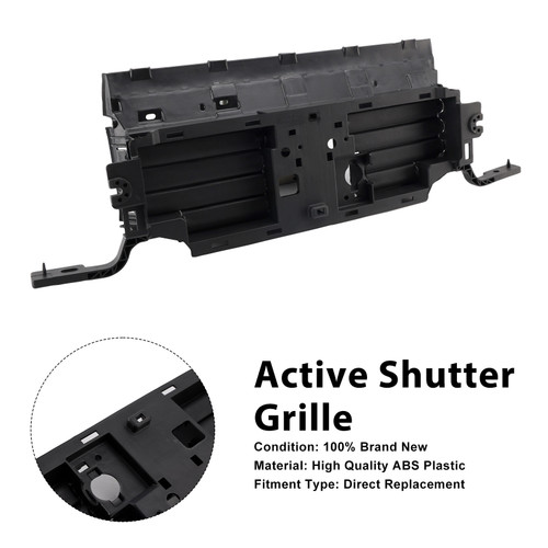 Lower Active Grill Shutter Fit Ford Bronco 2.3L 2.7L 2021-2022 W/O Motor
